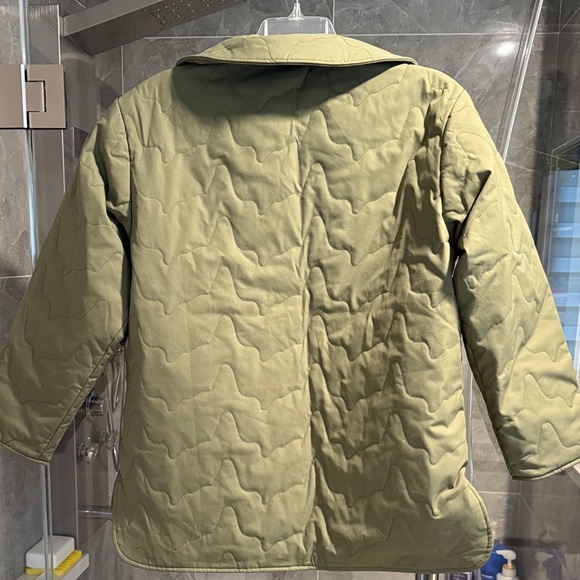 NWT Bass Outdoor Quilted Jacket Deep Lichen Green Size S (Fits Sizes S,M,L) - Picture 10 of 12